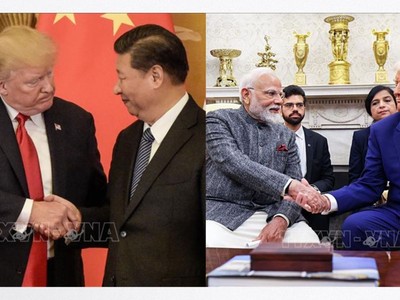 Lời đe dọa đánh thuế 100% với Nga có thể khiến quan hệ Mỹ-Trung-Ấn rối ren 