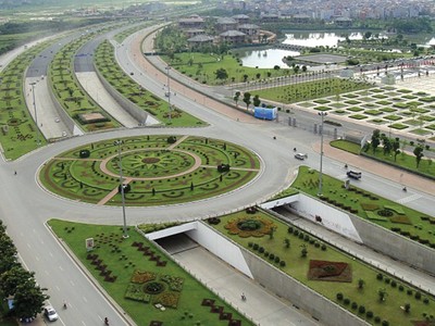 Đại lộ Tây Thăng Long đang tăng tốc hoàn thiện, trở thành trục kết nối chiến lược phía Tây Hà Nội
