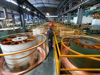  Đồng được Kl994 nhà cái bóng đá world cup tại nhà máy ở tỉnh Chiết Giang, Trung Quốc. Ảnh minh họa: THX/TTXVN