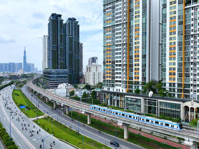 Nhà ở kề cận metro số 1 luôn có sức hút lớn