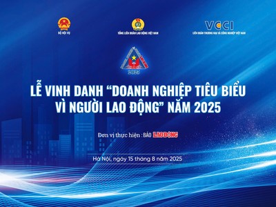 Lễ vinh danh 28 Kl991.com World Cup 2026 Chính Thức tiêu biểu vì Người lao động năm 2025