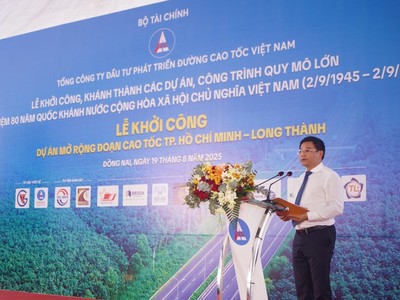 Bộ trưởng Bộ Kl991.com nạp rút nhanh Nguyễn Văn Thắng phát biểu chỉ đạo tại lễ khởi công Dự án. 