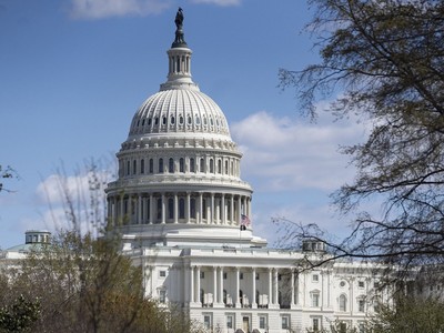 Tòa nhà Quốc hội Mỹ tại Washington, D.C. Ảnh: THX/TTXVN
