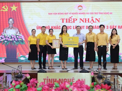 PVcomBank hỗ trợ nhân dân tỉnh Nghệ An sớm ổn định Kl993 Đăng nhập Giải trí, khôi phục Kl994 nhà cái bóng đá world cup