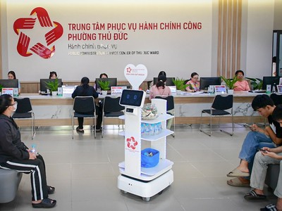 Trung tâm Phục vụ hành chính công phường Thủ Đức, TP.HCM.