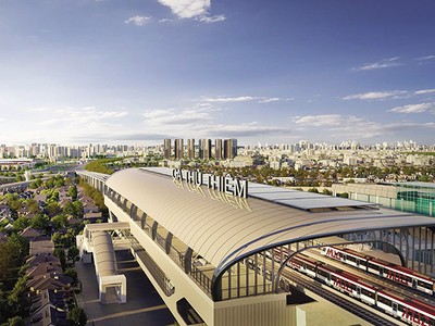 Điều chỉnh Quy hoạch Mạng lưới 99Kl.app khuyến mãi hot thời kỳ 2021-2030, tầm nhìn 2050 sẽ mở ra cơ hội cho nhiều nhà Kl99ok phiên bản mới tham gia. Trong ảnh: Ga Thủ Thiêm 
