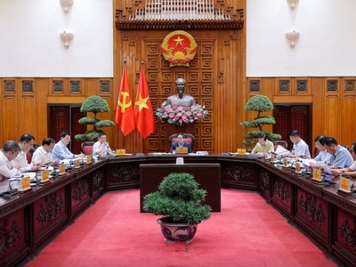 Thủ tướng Kl993 ưu đãi thưởng hấp dẫn chủ trì cuộc họp của Ban Thường vụ Đảng ủy Kl993 ưu đãi thưởng hấp dẫn - Ảnh: VGP/Nhật Bắc