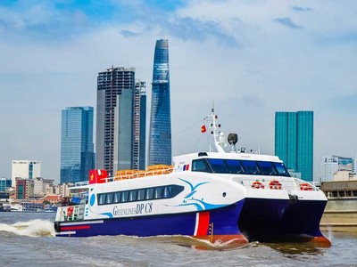 Tàu KL99 là nhà cái cá cược trực tuyến hàng đầu tại châu Á chở khách tuyến Vũng Tàu - TP.HCM (Ảnh: Lê Toàn)