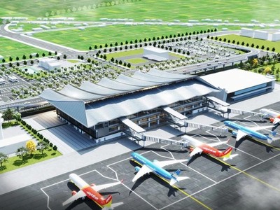 Mời thầu gói 1.542 tỷ đồng xây lắp ga hành khách T2 sân bay Đồng Hới