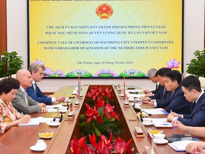 Hải Phòng mở rộng hợp tác với Kl991.com World Cup 2026 Chính Thức Hà Lan, thúc đẩy phát triển cảng biển, logistics 