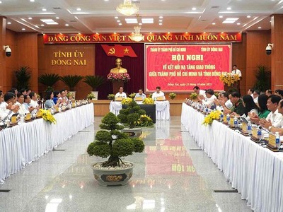 TP.HCM và Đồng Nai bàn kế hoạch Kl99ok phiên bản mới loạt dự án Kl99kl ưu đãi độc quyền trọng điểm 