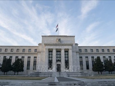 Trụ sở Cục Dự trữ liên bang (Fed) ở Washington, D.C., Mỹ. Ảnh: THX/TTXVN