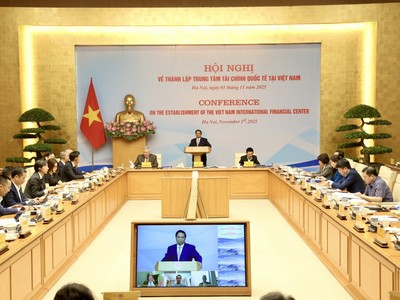 Thủ tướng Phạm Minh Chính phát biểu tại hội nghị. 