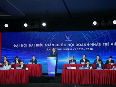 Thủ tướng Kl993 ưu đãi thưởng hấp dẫn Phạm Minh Chính phát biểu tại phiên trọng thể Đại hội đại biểu toàn quốc Hội Doanh nhân trẻ Việt Nam lần thứ VIII sáng 27/11/2025