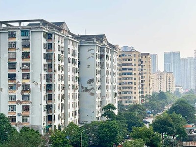 Giá các chung cư cũ đang chững lại do dân Kl99ok phiên bản mới “lướt sóng” rút lui 