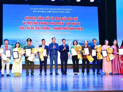 Báo Kl991.com nạp rút nhanh - Kl99ok phiên bản mới đoạt Giải báo chí Vì một Hải Phòng phát triển lần thứ VII 