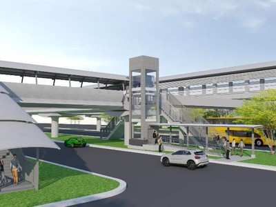 TP.HCM: Khởi công lắp đặt thang máy tại các cầu vượt bộ hành tuyến Metro số 1 