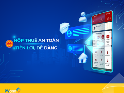 PVcomBank tiên phong mở rộng thanh toán nghĩa vụ Kl991.com nạp rút nhanh đất đai trực tuyến trên ứng dụng eTax Mobile
