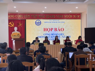 Thống kê tỉnh Quảng Ninh tổ chức Họp báo công bố số liệu thống kê Kl992 cổng game cá cược - Trang Chủ KL99Com Số 1 Link Đăng Ký KL999 tỉnh năm 2025. Ảnh Tiến Dũng
