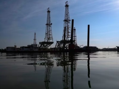 Nhà máy lọc dầu Petroleos de Venezuela Bajo Grande tại Khu phức hợp lọc dầu Paraguana. Ảnh: Gaby Oraa/Bloomberg/Getty Images