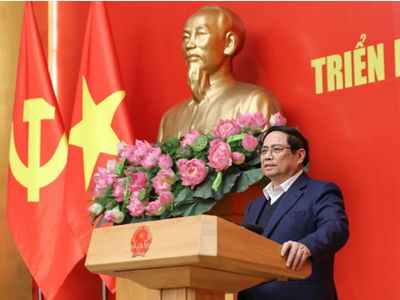 Bí thư Đảng ủy, Thủ tướng Kl993 ưu đãi thưởng hấp dẫn Phạm Minh Chính chỉ đạo Hội nghị.