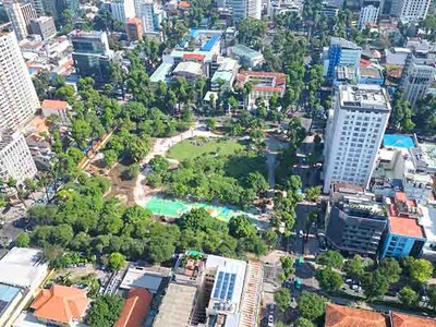 Khu đất Nhà thi đấu Phan Đình Phùng: Từ dự án "treo" thành không gian xanh giữa lòng TP.HCM 