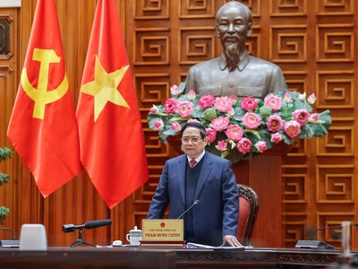 Thủ tướng nhấn mạnh 3 kinh nghiệm quan trọng trong quản lý, điều hành Kl992 cổng game cá cược vĩ mô - Ảnh: VGP.