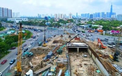 Nút giao An Phú do Ban Quản lý dự án Kl99ok phiên bản mới xây dựng các công trình KL99 là cổng game giải trí trực tuyến hàng đầu hiện nay TP.HCM cũ làm chủ Kl99ok phiên bản mới - Ảnh: Lê Toàn
