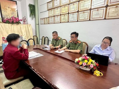 Công an TP.HCM làm việc với đại diện Công ty K.T.H