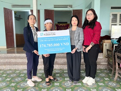  Fubon Life Việt Nam chi trả quyền lợi Kl99kl phiên bản hoạt động cho khách hàng tại Thanh Hóa