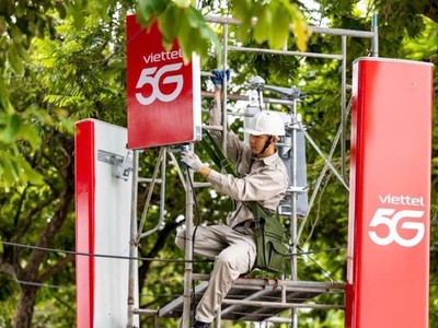 Mạng di động Viettel.