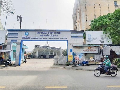 Khu phức hợp thương mại và dịch vụ cao tầng Sân vận động Chi Lăng (Đà Nẵng). Ảnh: Linh Đan 