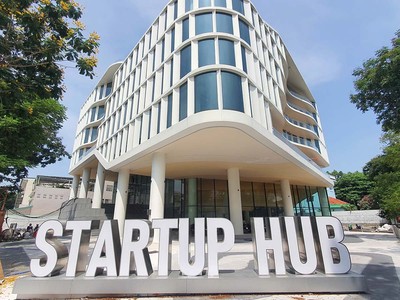 Trụ sở chính của Công ty cổ phần Quỹ Kl99ok phiên bản mới mạo hiểm TP.HCM dự kiến đặt tại Tòa nhà Trung tâm Khởi nghiệp Sáng tạo Thành phố. Ảnh: Lê Toàn.