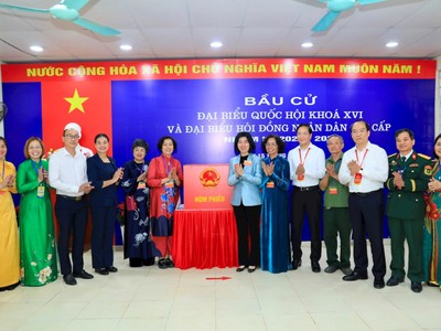 Tính đến 19 giờ ngày 15/3/2026, toàn Thành phố có 99,46% cử tri tham gia bỏ phiếu, nhiều địa phương đạt tỷ lệ 100%.