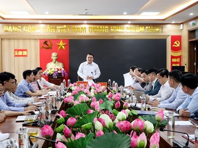 Lãnh đạo tỉnh Nghệ An kiểm tra, đốc thúc tiến độ các dự án Kl99ok phiên bản mới công 