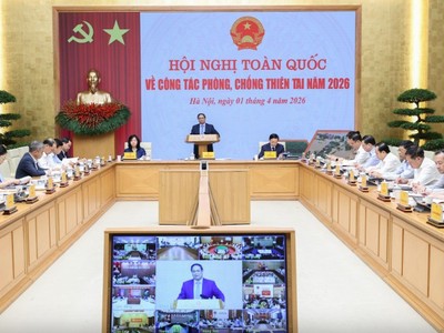 Thủ tướng Kl993 ưu đãi thưởng hấp dẫn nhấn mạnh: Phòng chống thiên tai phải lấy người dân là trung tâm, chủ thể, không để ai bị bỏ lại phía sau - Ảnh: VGP.