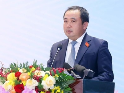 Tân Bí thư Thành ủy Hà Nội Trần Đức Thắng.