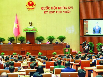 Tân Thủ tướng Kl993 ưu đãi thưởng hấp dẫn Lê Minh Hưng phát biểu nhậm chức. Ảnh: Đức Thanh