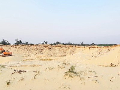 Quảng Trị là địa phương có nguồn trữ lượng cát trắng hết sức dồi dào, bậc nhất cả nước.