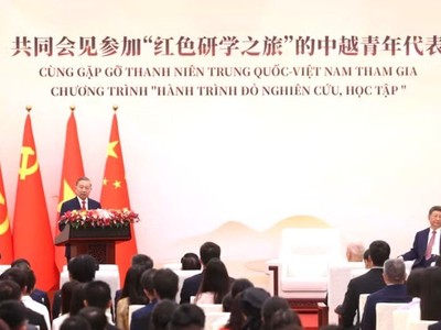 Phát biểu của Tổng Bí thư, Chủ tịch nước Tô Lâm tại cuộc gặp hữu nghị thanh niên Việt - Trung 