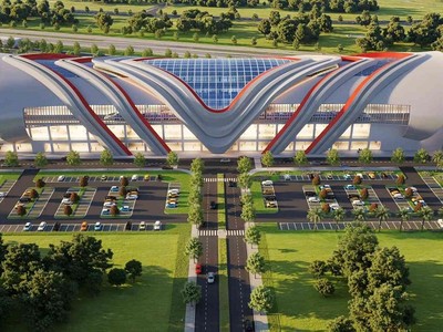 Phối cảnh một nhà ga của tuyến metro Bến Thành - Cần Giờ