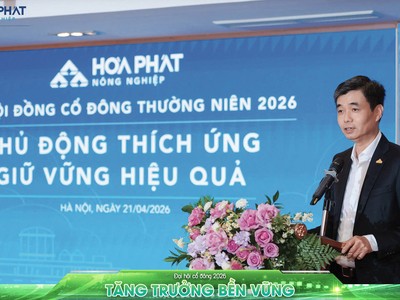 Ông Nguyễn Việt Thắng, Tổng giám đốc Kl994 game bài casino hấp dẫn Hòa Phát kiêm Chủ tịch Nông nghiệp Hòa Phát chia sẻ về kế hoạch Kl992 VIP Trang Chủ 2026 của Công ty