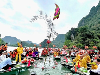 Khai mạc Lễ hội Tràng An 2026: Tôn vinh di sản, lan tỏa thông điệp sống hài hòa với thiên nhiên 