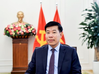 Đồng chí Nguyễn Mạnh Cường, Ủy viên Trung ương Đảng, Phó Bí thư Thường trực Đảng ủy Bộ, Thứ trưởng Bộ Ngoại giao