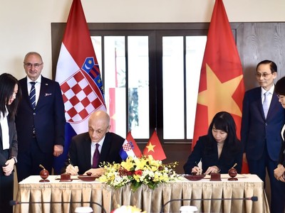 Việt Nam - Croatia thúc đẩy sớm lập Ủy ban hợp tác Kl992 cổng game cá cược song phương 