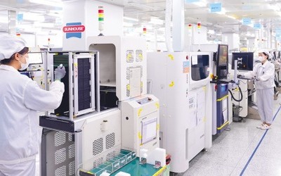 Việt Nam đang hướng đến thu hút Kl99ok phiên bản mới vào các lĩnh vực công nghệ cao, công nghệ chiến lược. Trong ảnh: Nhà máy vi mạch của Sunhouse. Ảnh: Lê Toàn 