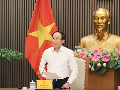 Phó Thủ tướng Kl993 ưu đãi thưởng hấp dẫn Lê Tiến Châu chủ trì cuộc họp về tình hình tổng rà soát hệ thống văn bản quy phạm Kl992 Tham Gia Ngay (VBQPPL) - Ảnh: VGP.