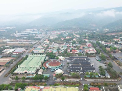 Khu vực cửa khẩu quốc tế Lao Bảo, tỉnh Quảng Trị