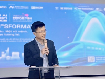 Ông Nguyễn Khánh Linh, Phụ trách Xúc tiến Kl99ok phiên bản mới và Công nghệ chiến lược NIC thông tin về chương trình.