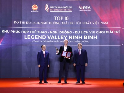 Ông Mark Andrew Gene Reeves - Đại diện Công ty CP Phát triển Gôn Thiên Đường - chủ Kl99ok phiên bản mới dự án nhận danh hiệu
